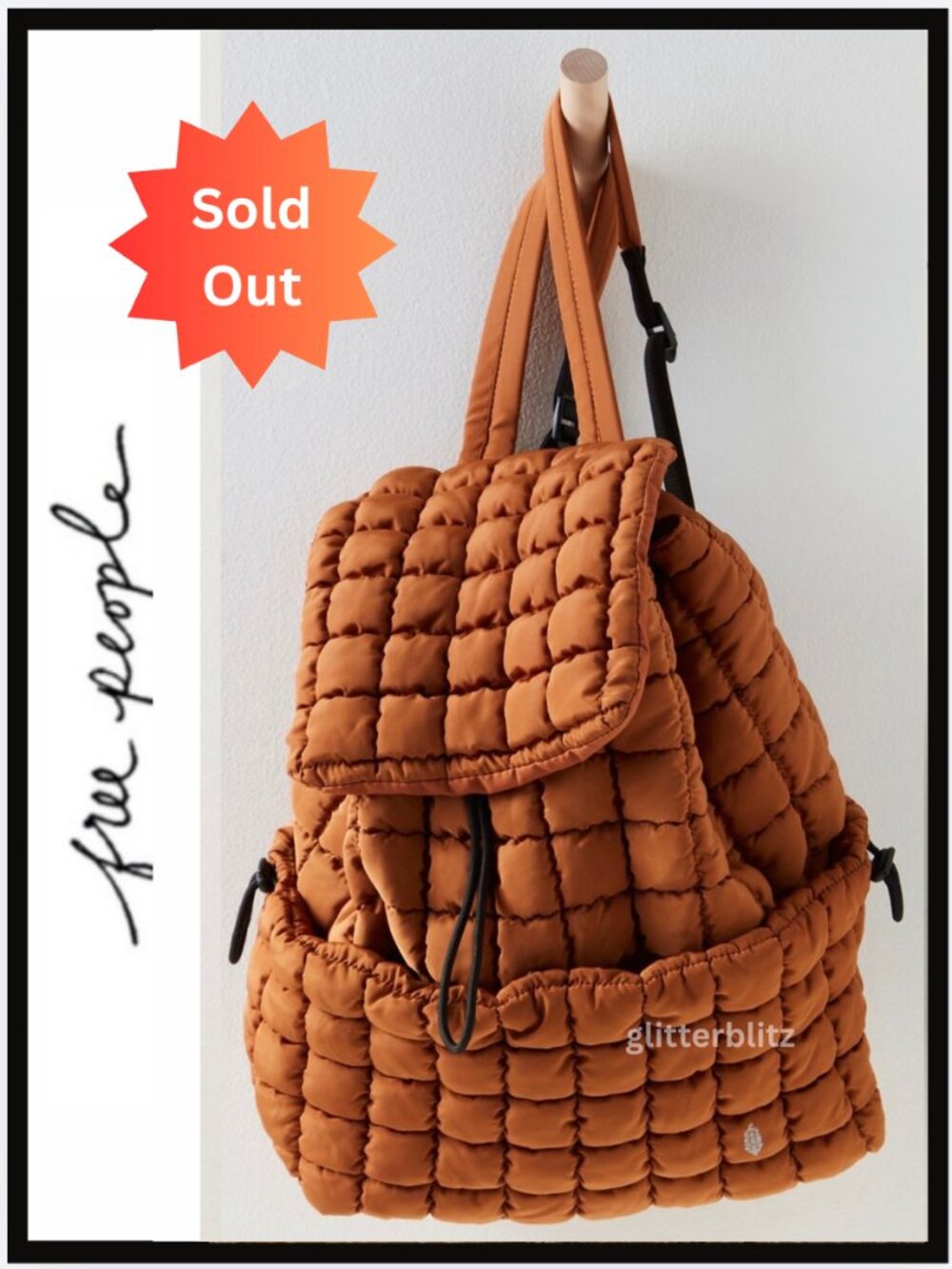 Free People Quilted Hiker Backpack